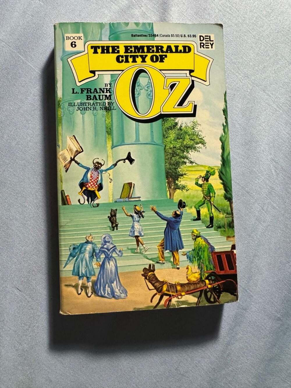 Del Rey The Emerald City Of Oz By L. Frank Baum